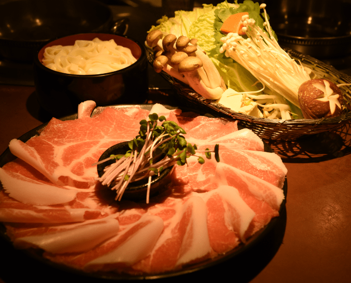 栗豚麺セット1,950円